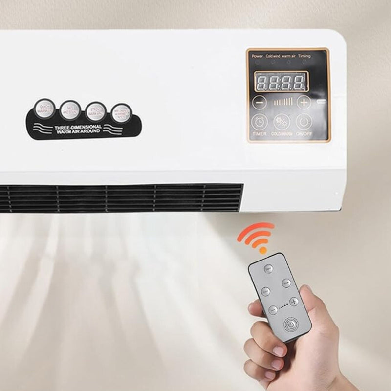 AIRE ACONDICIONADO DE PARED - FRIO Y CALIENTE SPLIT (9000 BTU)