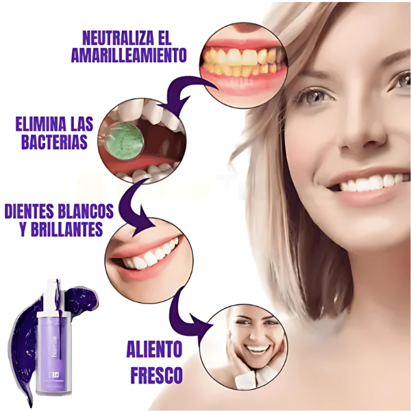 PASTA CREMA BLANQUEADOR DIENTES HISMILE